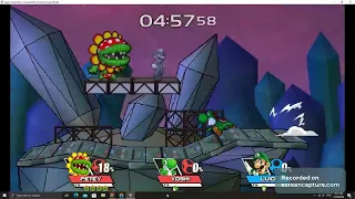 Super Smash Bros Crusade Classic Mode(Petey Piranha)