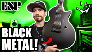 MOST METAL SINGLECUT GUITAR: ESP LTD EC BLACK METAL!