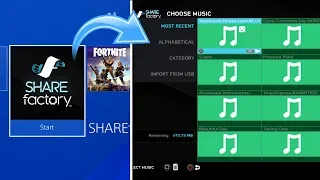 How to IMPORT Music to Sharefactory (EASY METHOD)