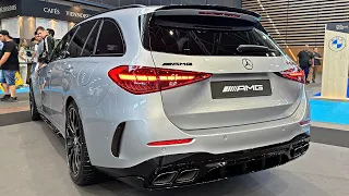 NEW Mercedes-AMG C63 S E Performance Estate 2024 (680HP 4-Cylinder) | Visual Review