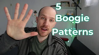 5 BOOGIE WOOGIE PATTERNS on the piano