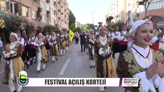 35. ULUSLARARASI KÜLTÜR SANAT FESTİVALİ AÇILIŞ KORTEJİ