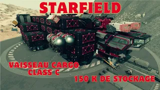 STARFIELD - Vaisseau cargo class C (150k de stockage)