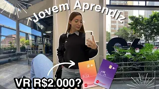 COMO EU CONSEGUI UMA VAGA DE JOVEM APRENDIZ EM UM BANCO | salário e benefícios + minha experiência