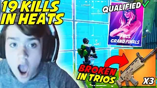 Mongraal *SECURES* His Ticket To FNCS Grand Finals & Shows Why The *GOLDEN SCAR* Is Broken in Trios