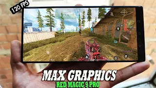 RED MAGIC 9 PRO IS BETTER THAN IPHONE 15 PRO 😱 WARZONE MOBILE MAX GRAPHICS 🔥
