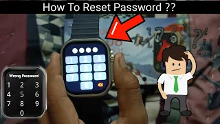 S8 Ultra Max How To Reset Password In Watch For All Ultra Clone