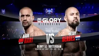 Glory 51; Badr "Badboy" Hari vs Hesdy Gerges HIGHLIGHTS