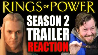 Behold the WIGGS OF POWER! - Rings of Power Season 2 TRAILER REACTION