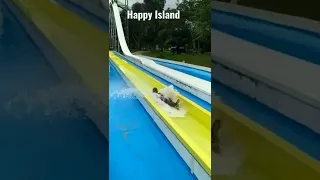 Happy Island Waterworld South Africa. Largest Slide in Africa. Kamakaze Slide