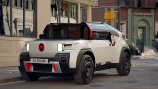 All-new 2022 Citroën oli concept - footage