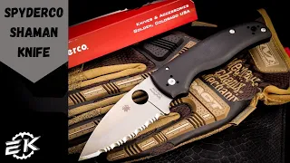 Spyderco Shaman G10 Folding Knife