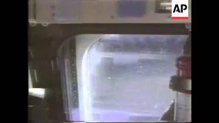 Space-Shuttle Crew Respond To A Knock On Window