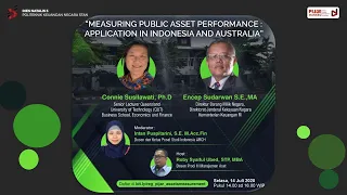 Pijar Mankeu#18 -  “Measuring Public Asset Performance: Application in Indonesia and Australia”