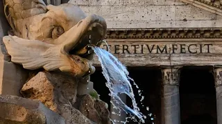 Rome's water fountains | 4K