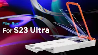 📣Samsung Galaxy S23 Ultra/S22 Ultra TPU Screen Protector Installation Effect Video🔥