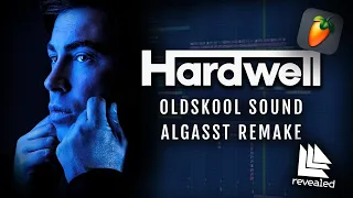 Hardwell - Oldskool Sound (Algasst Remake) | How To Make Big Room House | Revealed Style + FREE FLP
