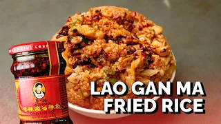 🤤 LAO GAN MA (老干妈炒饭) Fried Rice with Chicken!