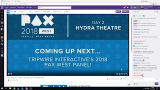 Tripwire Interactive's 2018 PAX West Panel Live Stream with Gen Sir Anthony C H Melchett