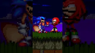 KNUCKLES BURNING ALIVE D3ATH SCENE in SONIC.NGS #shorts #sonic #exe #sonicexe #knuckles #burning