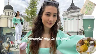 spend the day with me in Chisinau, Moldova| summer days, aesthetic, museum, art gallery, rose valley