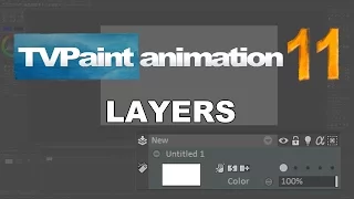 How to create layers (TVPaint Animation 11 tutorial)
