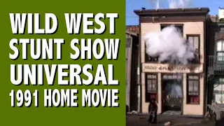 Wild West Stunt Show Universal Studios Hollywood 1991 Home Movie