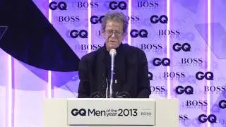 Lou Reed Speech as GQ's Inspiration of the Year (2013) (Last Appearance) (HD)