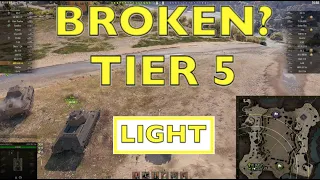 WOT - Most Broken OP Tier 5 Light | World of Tanks