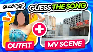 GUESS THE KPOP SONG (OUTFIT + MV SCENE) 🔥 HARD 🔥  | KPOP GAMES 2023 | KPOP QUIZ TRIVIA