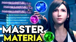 BEST Spot to Level Up FAST & Master Materia | Final Fantasy 7 Remake