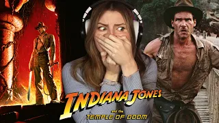 This was surprisingly DARK | *Indiana Jones and the Temple of Doom* First Time Watching!