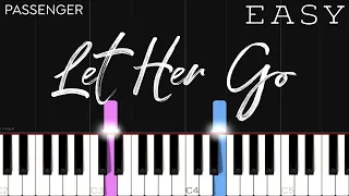 Passenger - Let Her Go | EASY Piano Tutorial