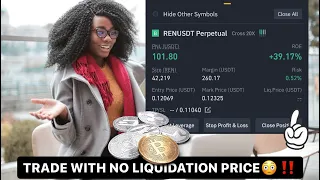 How To Trade with NO LIQUIDATION PRICE!!! A must watch.