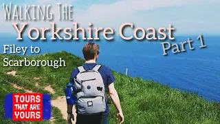 The Yorkshire Coast 🇬🇧 Part 1 Filey to Scarborough #Yorkshirecoast #walking #travel #backpacking