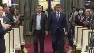 Former Kyrgyz President Jeenbekov Says He 'Didn't Want To Cause Bloodshed'