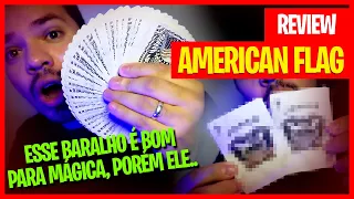 REVIEW baralho AMERICAN FLAG Bicycle  | Baralho excelente para mágica!