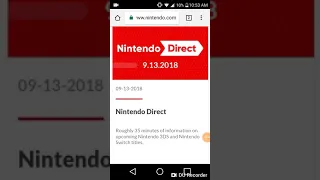 Nintendo Direct 9.13.2018