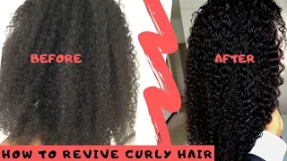 How to Revive/Restore Curly hair ft Isee Hair (Ali Express)|South African Youtuber