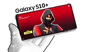 The "Fortnite Phone 3" Unboxing (iKONIK Skin) Samsung Galaxy S10+ 1TB Fortnite Battle Royale