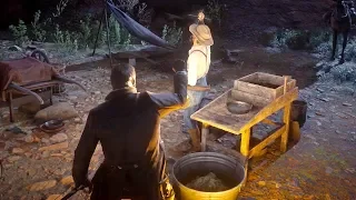 Steal a Gold Nugget from a Gold Prospector in Red Dead Redemption 2