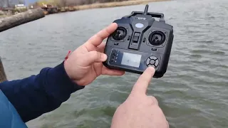 НОВАТА V020 40т.GPS  ПЪРВИ ТЕСТ НА ВОДА