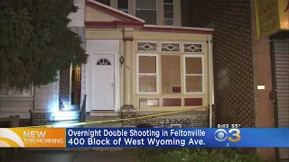 Philadelphia Police Investigate Double Shooting In Feltonville