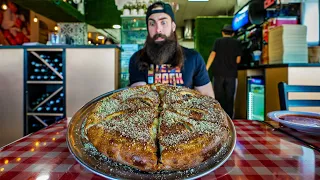 TOMASINO'S 'MADE MAN' STUFFED PIZZA CHALLENGE | FLORIDA PT.1 | BeardMeatsFood