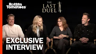 Matt Damon, Ben Affleck Praise the 'Fearlessness' of Jodie Comer in The Last Duel | Rotten Tomatoes