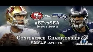 49ers vs Seahawks | NFC Championship Game | Madden 25