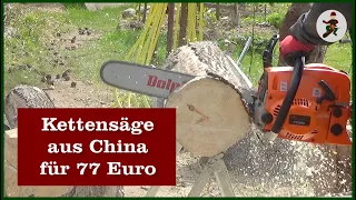 China Kettensäge für 77 Euro - Meine Meinung
