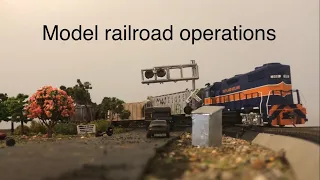 Model railroad operations: Maryland Midland HFBF local