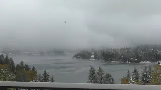 Lake Arrowhead First Snow 2020