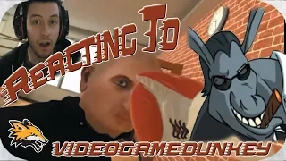 Reacting to videogamedunkey Virtual Dunkey